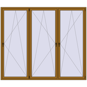 Zamów teraz Okna skrzydłowe 2700x2300 mm KORSA ENERGY-SAVING REHAU SYNEGO MD