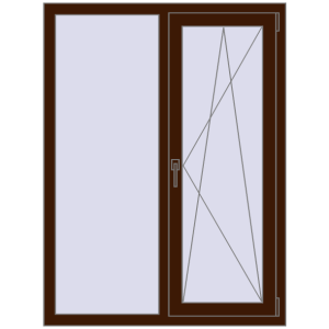 Zamów teraz Okna skrzydłowe 1050x1400 mm CLASICTHERM 70 MAHAGON_SAPELI dwustronny