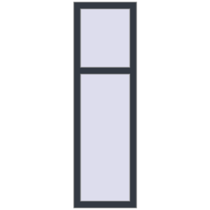 Buy Tilt-and-Turn 460x1500 mm REHAU OPTIMUM EURO-DESIGN 70 ANTHRACITE_GREY_STRUKTURAL two-sided