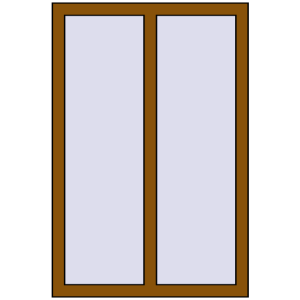 Buy Tilt-and-Turn 800x1190 mm REHAU OPTIMUM EURO-DESIGN 70 GOLDEN OAK two-sided