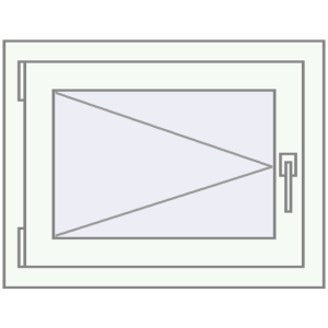 Buy Tilt-and-Turn 650x500 mm KORSA OPTIMUM REHAU EURO 70