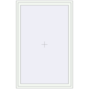 Buy Tilt-and-Turn 1300x2000 mm REHAU OPTIMUM EURO-DESIGN 70 RAL 9016 Traffic white two-sided