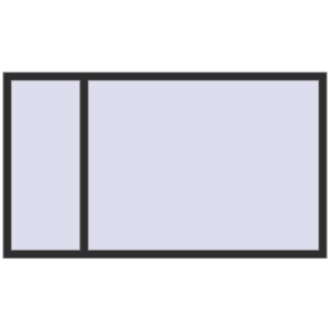 Buy Tilt-and-Turn 2000x1150 mm REHAU OPTIMUM EURO-DESIGN 70 ANTHRACITE_GREY_GLATT two-sided
