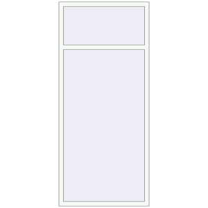 Buy Tilt-and-Turn 995x2250 mm REHAU OPTIMUM EURO-DESIGN 70 RAL 9016 Traffic white two-sided