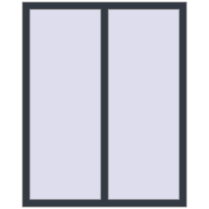 Buy Tilt-and-Turn 1100x1370 mm REHAU OPTIMUM EURO-DESIGN 70 ANTHRACITE_GREY_STRUKTURAL two-sided