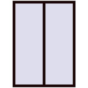 Buy Tilt-and-Turn 1200x1650 mm REHAU ENERGY-SAVING SYNEGO MD CHOCOLATE_BROWN two-sided