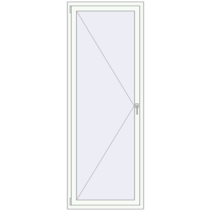 Zamów teraz Okna skrzydłowe 840x2280 mm REHAU OPTIMUM EURO-DESIGN 70 RAL 9016 Traffic white dwustronny