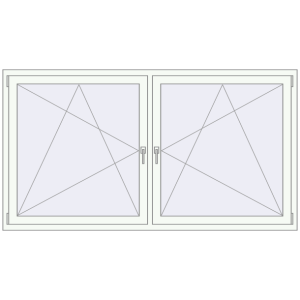 Buy Tilt-and-Turn 2070x1130 mm KORSA BRILLANT DESIGN