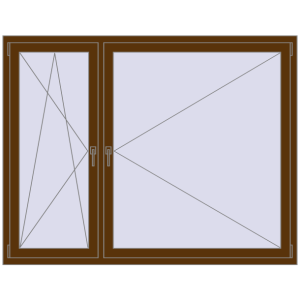 Zamów teraz Okna skrzydłowe 1800x1400 mm KORSA ENERGY-SAVING REHAU SYNEGO MD