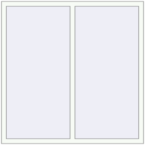 Buy Tilt-and-Turn 1500x1450 mm REHAU OPTIMUM EURO-DESIGN 70 RAL 9016 Traffic white two-sided