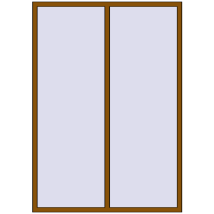 Buy Tilt-and-Turn 1600x2250 mm REHAU OPTIMUM EURO-DESIGN 70 GOLDEN OAK two-sided