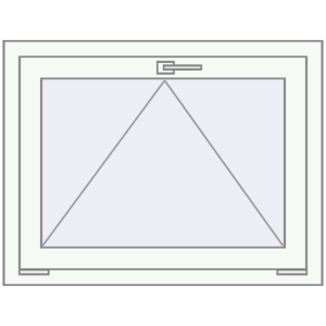 Zamów teraz Okna skrzydłowe 900x650 mm REHAU OPTIMUM EURO-DESIGN 70 RAL 9016 Traffic white dwustronny