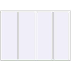 Buy Tilt-and-Turn 3005x2145 mm REHAU ENERGY-SAVING SYNEGO MD RAL 9016 Traffic white two-sided