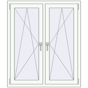 Zamów teraz Okna skrzydłowe 1080x1235 mm REHAU ENERGY-SAVING SYNEGO MD DARK_OAK zewnętrzny