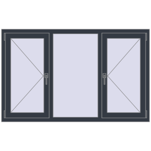 Buy Tilt-and-Turn 1600x1000 mm KORSA OPTIMUM REHAU EURO 70