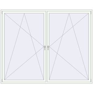 Buy Tilt-and-Turn 2600x2100 mm KORSA ENERGY-SAVING REHAU SYNEGO MD