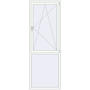 Buy Tilt-and-Turn 860x2440 mm KORSA OPTIMUM REHAU EURO 70