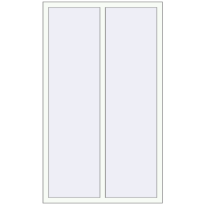 Buy Tilt-and-Turn 1090x1850 mm KORSA OPTIMUM REHAU EURO 70