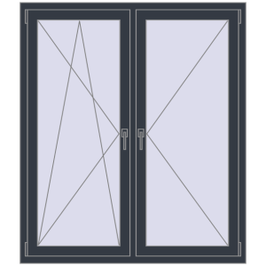 Buy Tilt-and-Turn 1300x1500 mm KORSA OPTIMUM REHAU EURO 70