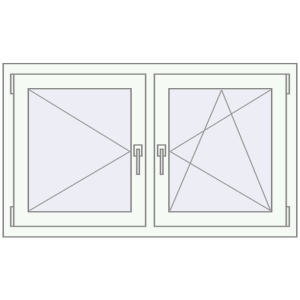 Zamów teraz Okna skrzydłowe 1170x690 mm REHAU OPTIMUM EURO-DESIGN 70 RAL 9016 Traffic white dwustronny