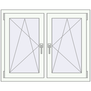 Zamów teraz Okna skrzydłowe 1140x830 mm REHAU ENERGY-SAVING SYNEGO MD GOLDEN OAK zewnętrzny