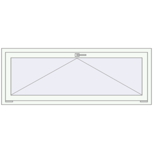 Buy Tilt-and-Turn 1600x600 mm REHAU OPTIMUM EURO-DESIGN 70 RAL 9016 Traffic white two-sided