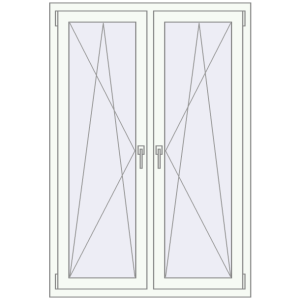 Zamów teraz Okna skrzydłowe 1050x1535 mm REHAU ENERGY-SAVING SYNEGO MD GOLDEN OAK zewnętrzny