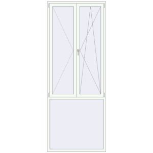 Buy Tilt-and-Turn 1150x2940 mm KORSA OPTIMUM REHAU EURO 70
