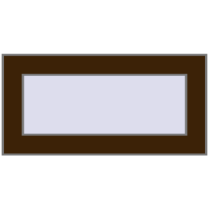 Okno plastikowe 500x300 mm Jednoskrzydłowe. Widok od środka Zamów teraz Okna skrzydłowe 500x300 mm REHAU BRILLANT DESIGN DARK_OAK dwustronny