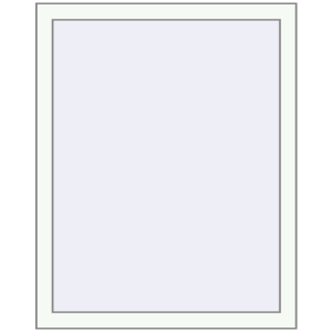 Buy Tilt-and-Turn 790x1030 mm REHAU BRILLANT DESIGN RAL 9016 Traffic white two-sided