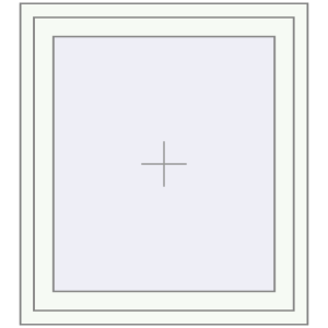Buy Tilt-and-Turn 870x970 mm REHAU OPTIMUM EURO-DESIGN 70 RAL 9016 Traffic white two-sided