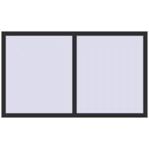 Buy Tilt-and-Turn 1700x1000 mm REHAU OPTIMUM EURO-DESIGN 70 ANTHRACITE_GREY_GLATT two-sided