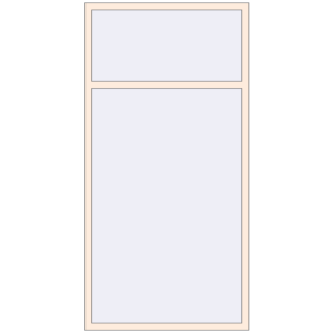 Buy Tilt-and-Turn 1200x2400 mm REHAU OPTIMUM EURO-DESIGN 70 CREAME_WHITE_50L-2 two-sided