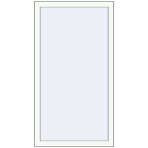 Buy Tilt-and-Turn 700x1250 mm REHAU ENERGY-SAVING SYNEGO MD RAL 9016 Traffic white two-sided