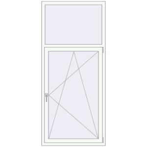Buy Tilt-and-Turn 930x2100 mm KORSA ENERGY-SAVING REHAU SYNEGO MD