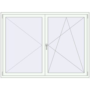 Buy Tilt-and-Turn 1840x1370 mm KORSA OPTIMUM REHAU EURO 70