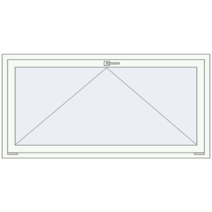 Zamów teraz Okna rozwierne 1600x800 mm REHAU ENERGY-SAVING SYNEGO MD RAL 9016 Traffic white dwustronny