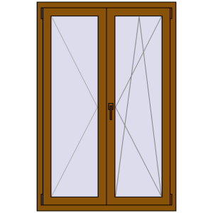 Buy Tilt-and-Turn 1000x1500 mm KORSA OPTIMUM REHAU EURO 70