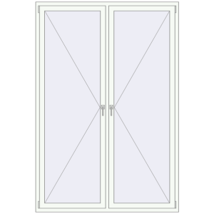 Zamów teraz Okna skrzydłowe 1600x2350 mm REHAU OPTIMUM EURO-DESIGN 70 RAL 9016 Traffic white dwustronny