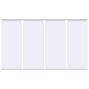 Zamów teraz Okna skrzydłowe 3990x2300 mm REHAU BRILLANT DESIGN RAL 9016 Traffic white dwustronny