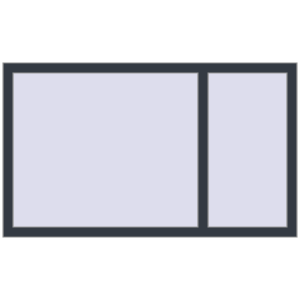 Buy Tilt-and-Turn 1470x870 mm REHAU OPTIMUM EURO-DESIGN 70 ANTHRACITE_GREY_STRUKTURAL two-sided