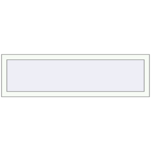 Buy Tilt-and-Turn 1400x400 mm REHAU OPTIMUM EURO-DESIGN 70 RAL 9016 Traffic white two-sided