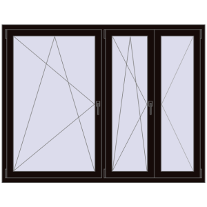 Zamów teraz Okna skrzydłowe 1800x1400 mm KORSA OPTIMUM REHAU EURO 70