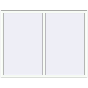 Buy Tilt-and-Turn 1600x1270 mm REHAU OPTIMUM EURO-DESIGN 70 RAL 9016 Traffic white two-sided