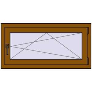 Zamów teraz Okna skrzydłowe 1000x500 mm KORSA OPTIMUM REHAU EURO 70