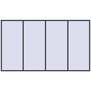 Zamów teraz Okna skrzydłowe 4000x2300 mm REHAU OPTIMUM EURO-DESIGN 70 ANTHRACITE_GREY_STRUKTURAL dwustronny