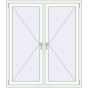 Buy Tilt-and-Turn 1300x1500 mm KORSA OPTIMUM REHAU EURO 70
