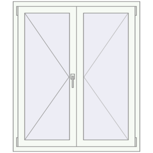 Buy Tilt-and-Turn 1100x1300 mm KORSA OPTIMUM REHAU EURO 70