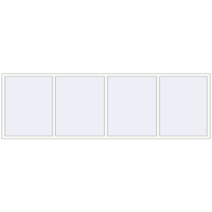 Buy Tilt-and-Turn 3500x1100 mm KORSA OPTIMUM REHAU EURO 70