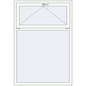Buy Tilt-and-Turn 1100x1600 mm REHAU OPTIMUM EURO-DESIGN 70 RAL 9016 Traffic white two-sided